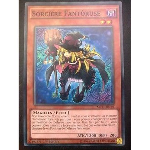 Carte Yu Gi Oh - Sorcière Fantoruse - Mp14-Fr140 - Commune