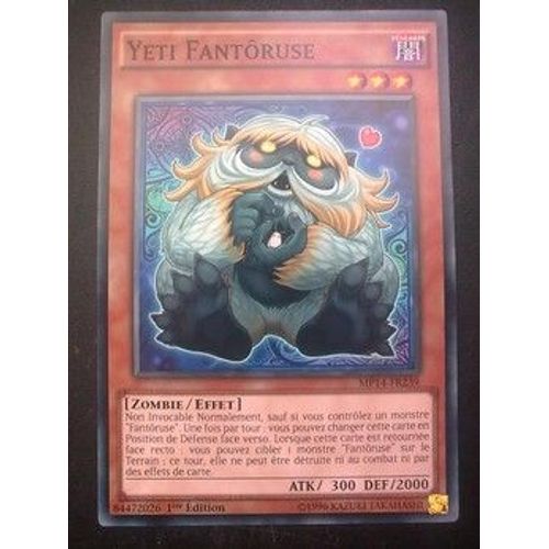 Carte Yu Gi Oh - Yeti Fantoruse - Mp14-Fr239 - Commune