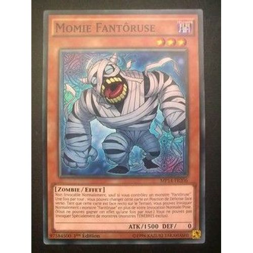 Carte Yu Gi Oh - Momie Fantoruse - Mp14-Fr206 - Commune