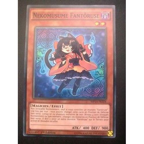 Carte Yu Gi Oh - Nekomusume Fantoruse - Mp14-Fr204 - Commune