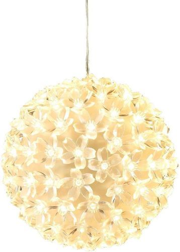 Bambelaa ! Boule Lumineuse À 100 Led, Boule Lumineuse, Boule De Décoration De Noël Blanc Chaud