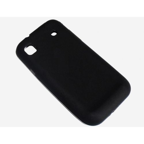 Housse Silicone Noire Compatible Samsung I9000 Galaxy S