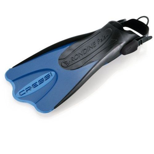 Cressi Palau Saf Snorkeling And Swimming Travel Flippers - Blue, Small/Medium (Eu 38-41)