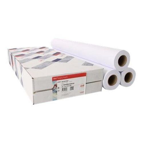 Océ Standard Paper IJM021 - Papier non couché - Rouleau (61 cm x 50 m) - 90 g/m² - 3 rouleau(x) - pour HP DesignJet Z6200