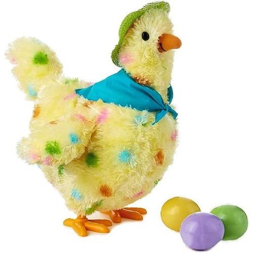 Poule Electrique, Danse Musicale, Oeufs Pondus, Jouet En Peluche Pour Enfants, Cadeau