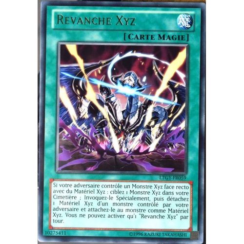 Carte Yu-Gi-Oh Ltgy-Fr059 Revanche Xyz (Xyz Revenge) - Rare Neuf Fr