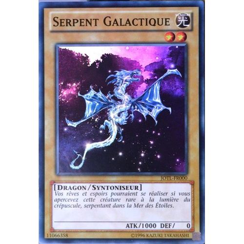 Carte Yu-Gi-Oh Jotl-Fr000 Serpent Galactique Neuf Fr