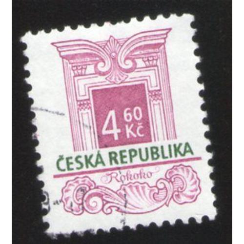 République Tchèque 1997 Oblitéré Rond Used Stamp Style Rococo