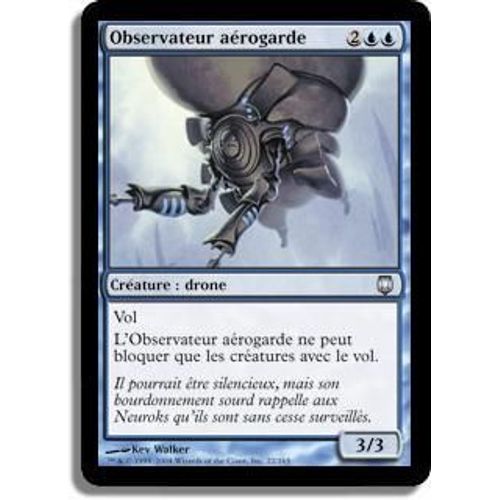 Magic The Gathering - Observateur Aérogarde (Hoverguard Observer) - Sombracier - Unco