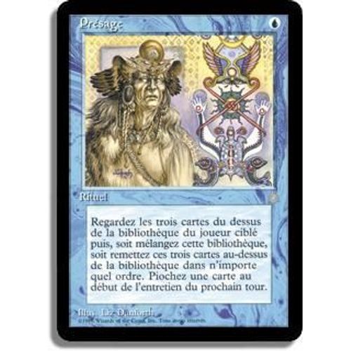 Magic The Gathering - Présage (Portent) - Ère Glaciaire - Commune