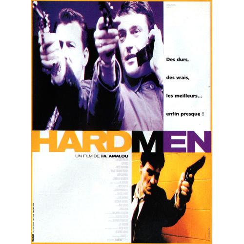 Hard Men - Affiche Originale De Cinéma - Format 120x160 Cm - Un Film De J. K. Amalou Avec Layla Aldridge, Victoria Bensted, Ross Boatman, Dallas Campbell, Mirella D'angelo, Robyn Lewis - Année 1996