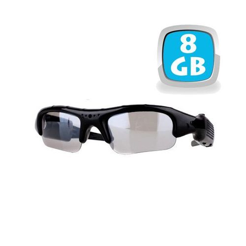 Lunettes Camera Espion Sport Pro 8 Go Video Mini Appareil Photo Auto Ski Voiture YONIS