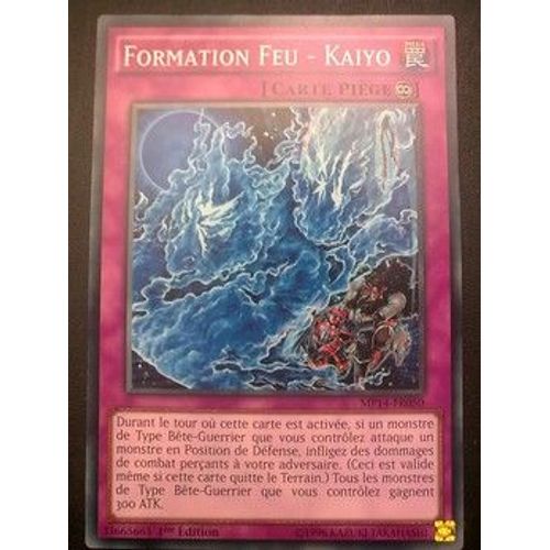 Carte Yu Gi Oh - Formation Feu Kaiyo - Mp14-Fr050 - Commune