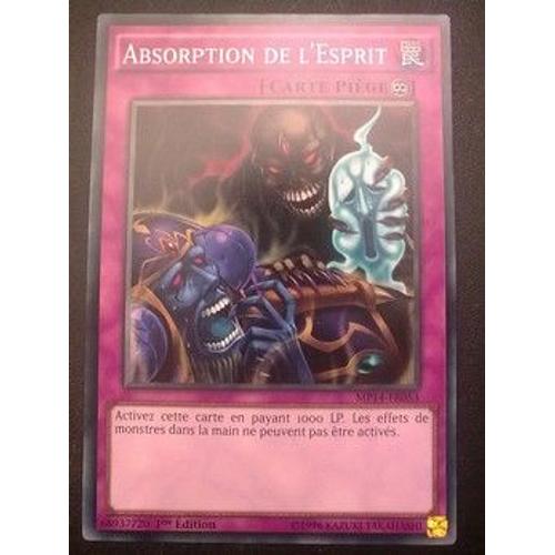 Carte Yu Gi Oh - Absorption De L'esprit - Mp14-Fr053 - Commune