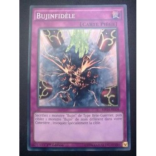 Carte Yu Gi Oh - Bujinfidèle - Mp14-Fr108 - Commune