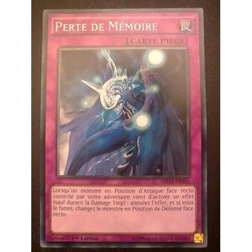 Carte Yu Gi Oh - Perte De Mémoire - Mp14-Fr045 - Commune