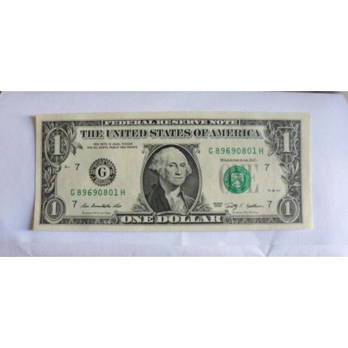 Usa 1 Dollar 2009 Lettre G  Neuf/Unc !!