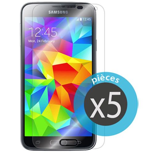 Pack 5 Films Protecteur Écran Samsung Galaxy S5 Mini