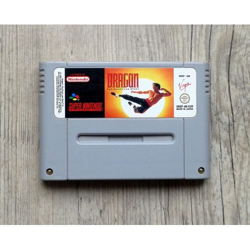 Dragon The Bruce Lee Story Snes Super Nintendo
