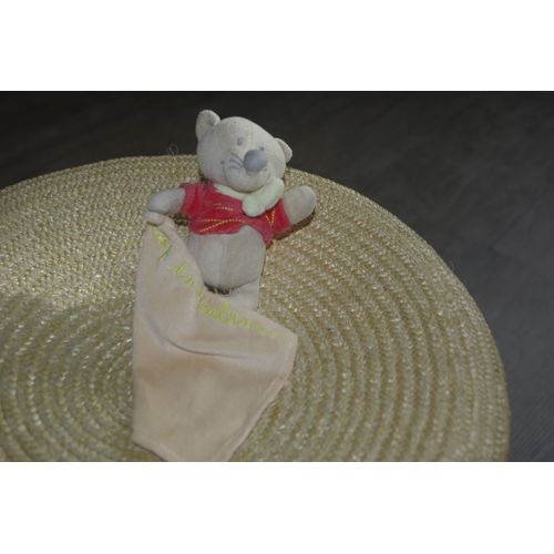 Doudou Souris Mouchoir " Copain De Calin"