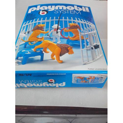 Cage Aux Lions Vintage Playmobil System