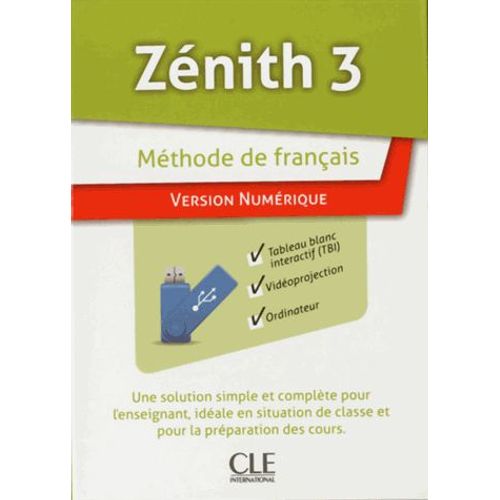 Zénith 3 Matériel Pour La Classe B1 - Clé Usb