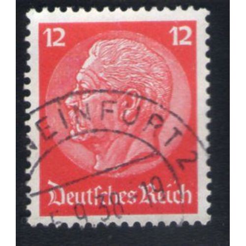 Allemagne 1932 Oblitéré Rond Used Stamp Président Paul Von Hindenburg