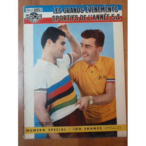 But Club - Le Miroir Des Sports - Les Grands Évènements Sportifs De L'année 1954 