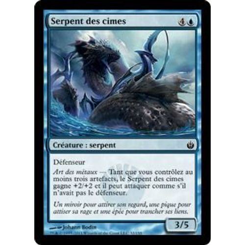 Magic The Gathering - Serpent Des Cimes (Spire Serpent) - Mirrodin Assiégé - Commune