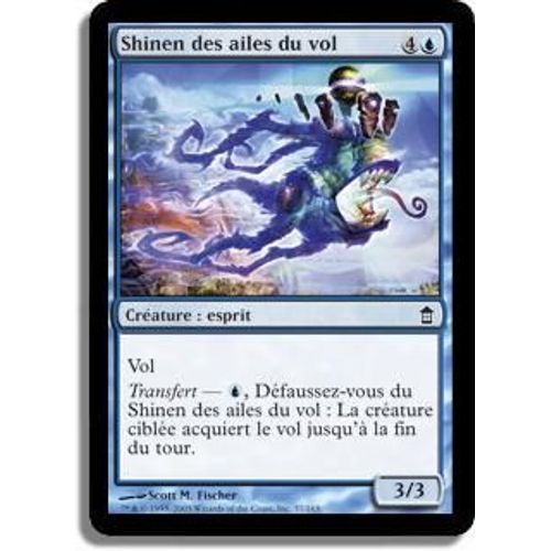 Magic The Gathering - Shinen Des Ailes Du Vol (Shinen Of Flight's Wings) - Libérateurs De Kamigawa - Commune