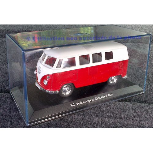 Volkswagen-Classical Bus 1962-Welly