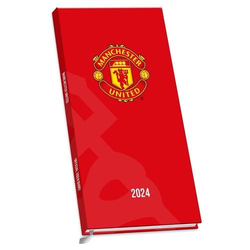 Manchester United Fc 2024 Diary, Week To View Pocket Size Diary, Official Product