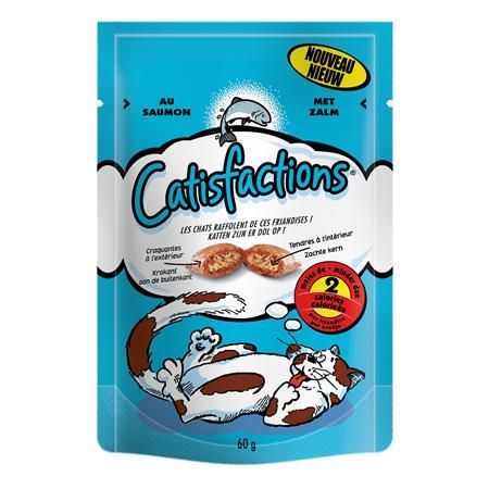 Catisfactions friandises pour chat au poulet 60 g Catisfactions