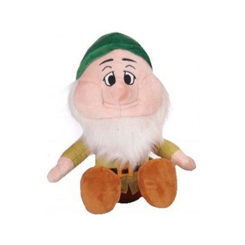 Peluche Nain Dormeur 40 Cm - Collection Blanche Neige Et Les 7 Nains - Set Grand Doudou Classique Enfant Et 1 Carte Tigre