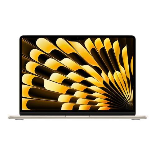Apple MacBook Air MXCU3FN/A - Début 2024 - M3 16 Go RAM 512 Go SSD Beige AZERTY