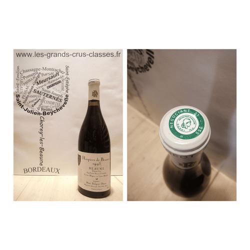 Beaune 1er Cru 1995 - Hospices Beaune - Hugues Et Louis Betault - 75 Cl - Rouge