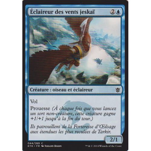 Foil Éclaireur Des Vents Jeskaï - Magic Mtg - Khans De Tarkir 