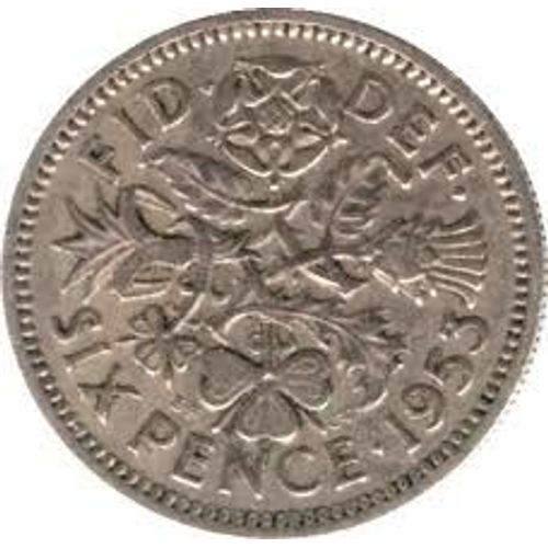6 Pences 1953