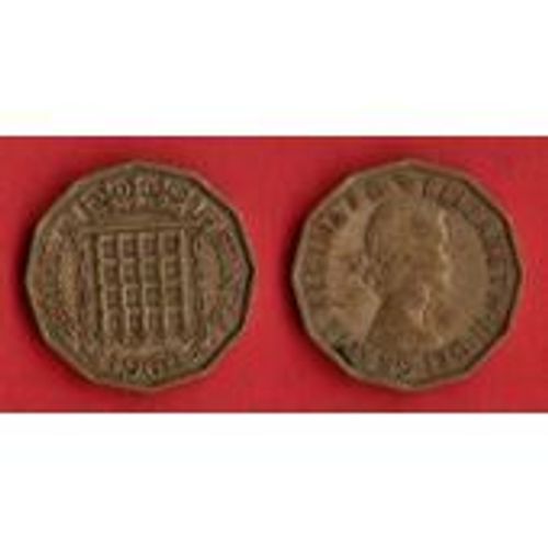 3 Pences 1960