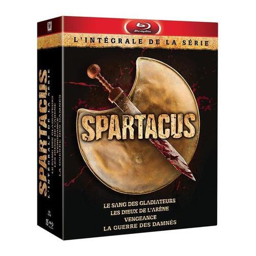 Spartacus - L'intégrale De La Série : Le Sang Des Gladiateurs + Les Dieux De L'arène + Vengeance + La Guerre Des Damnés - Blu-Ray