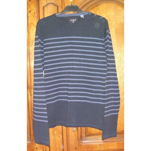 Pull Bleu Marque Okaïdi - Taille 14 Ans