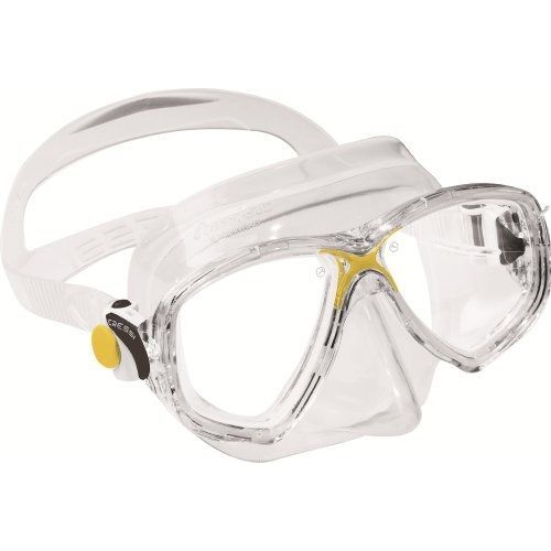Cressi Sub S.P.A. Marea Masque De Plongée Transparent/Jaune