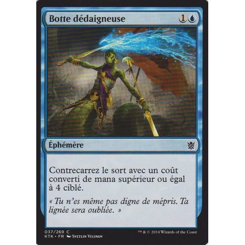 Foil Botte Dédaigneuse - Magic Mtg - Khans De Tarkir