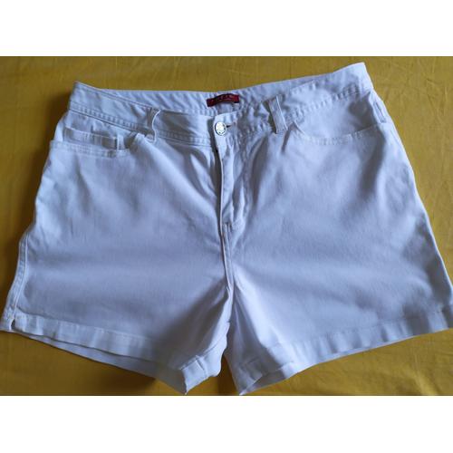 Short Edéïs Blanc Taille 40