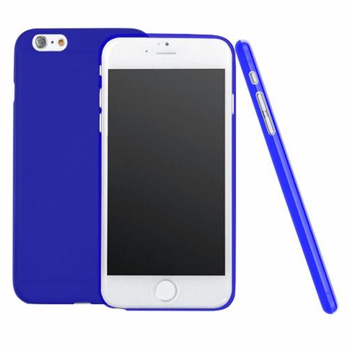 Coque Mocca Design Gel Frost Compatible Iphone 6 Plus Bleue