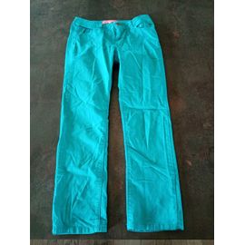 Jean Turquoise Fille Taille 34 Cache Cache Très Bon État