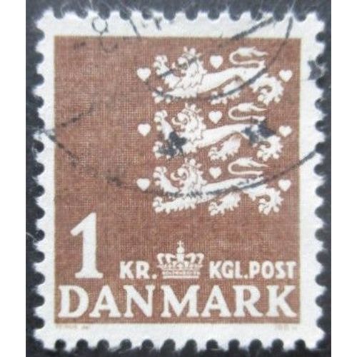 Danemark N°304 Armoirie Oblitéré