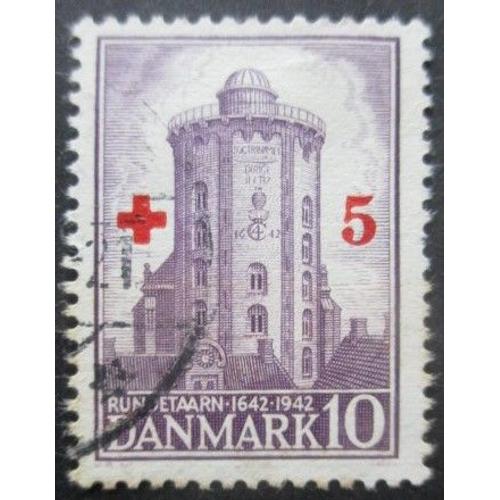 Danemark N°293 Croix Rouge Oblitéré