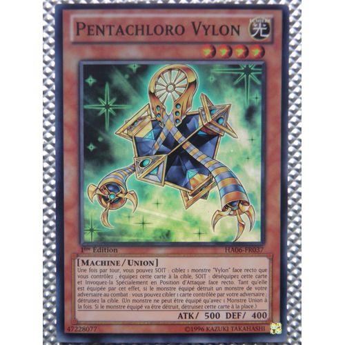 Yu-Gi-Oh - Pentachloro Vylon - Ha06-Fr037 - Super Rare