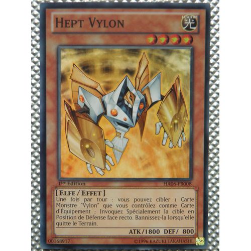 Yu-Gi-Oh - Hept Vylon - Ha06-Fr008 - Super Rare